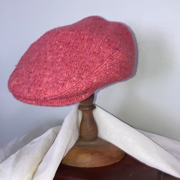 NWT! J.Crew wool cap in raspberry